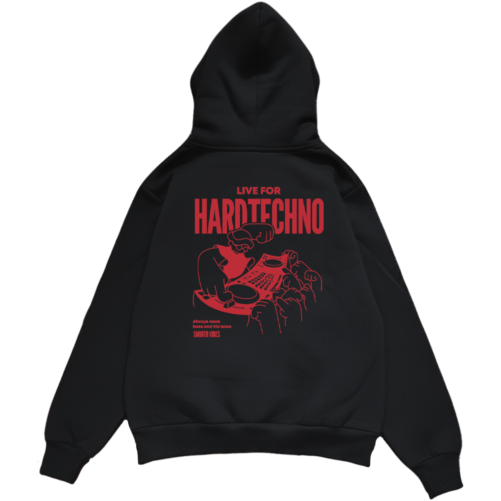 Gilet Hard techno double zip Ample - Smooth vibes