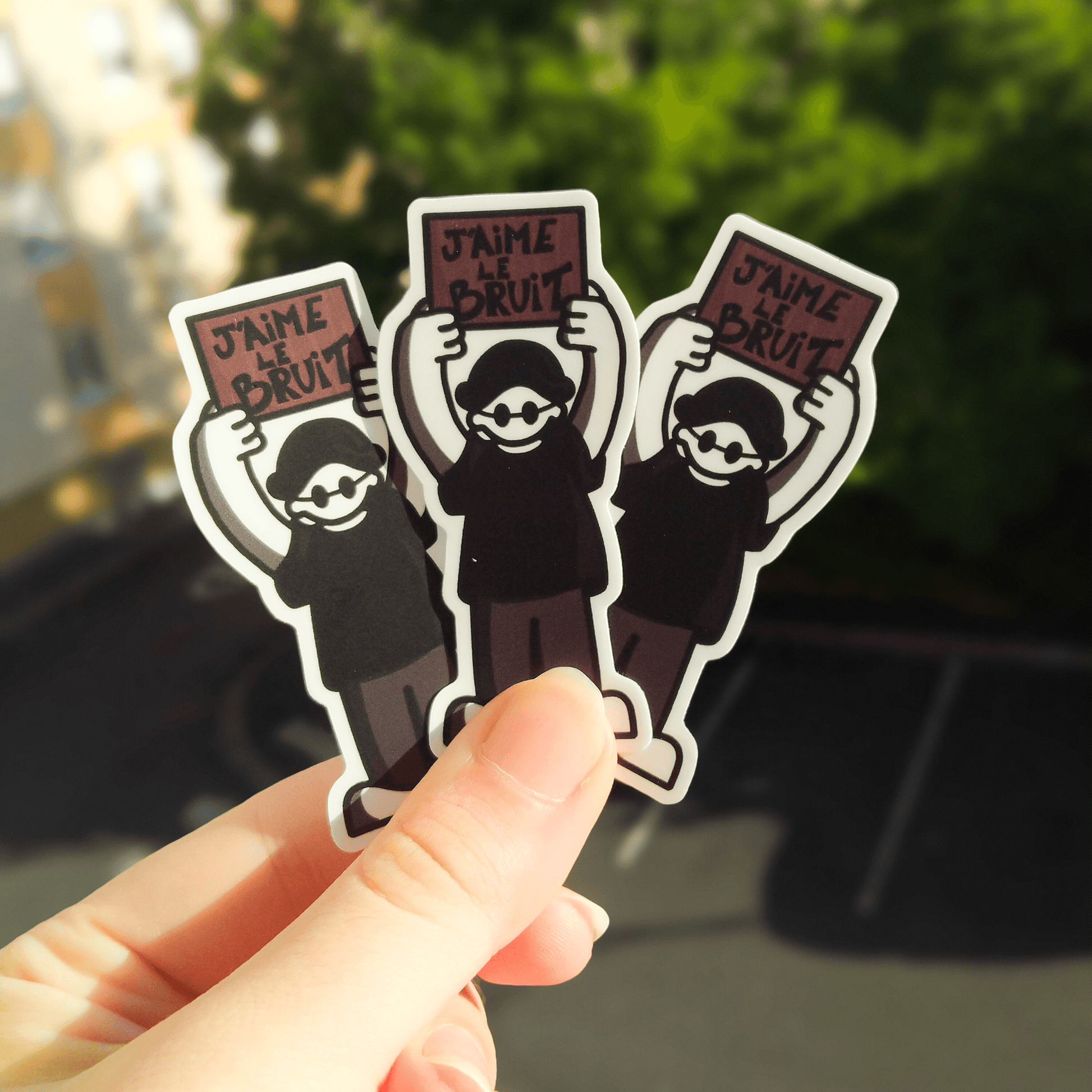 Stickers Pancarte - Smooth Vibes
