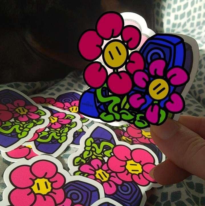 Sticker Flowatek - Smooth Vibes