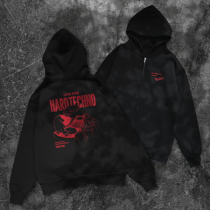 Gilet Hard techno double zip Ample - Smooth vibes